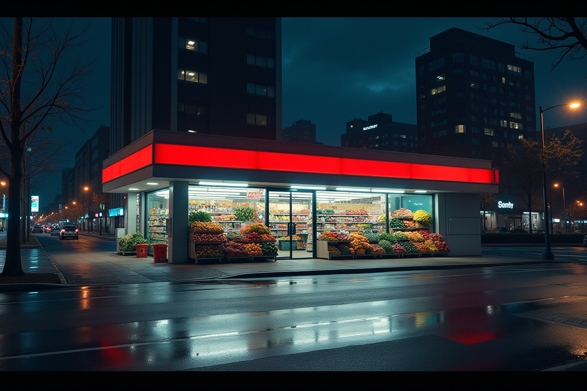 épicerie nocturne