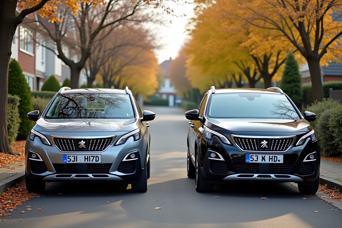 Deux Peugeot 3008 d