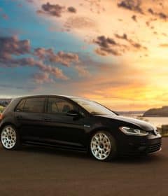black honda sedan on road during daytime